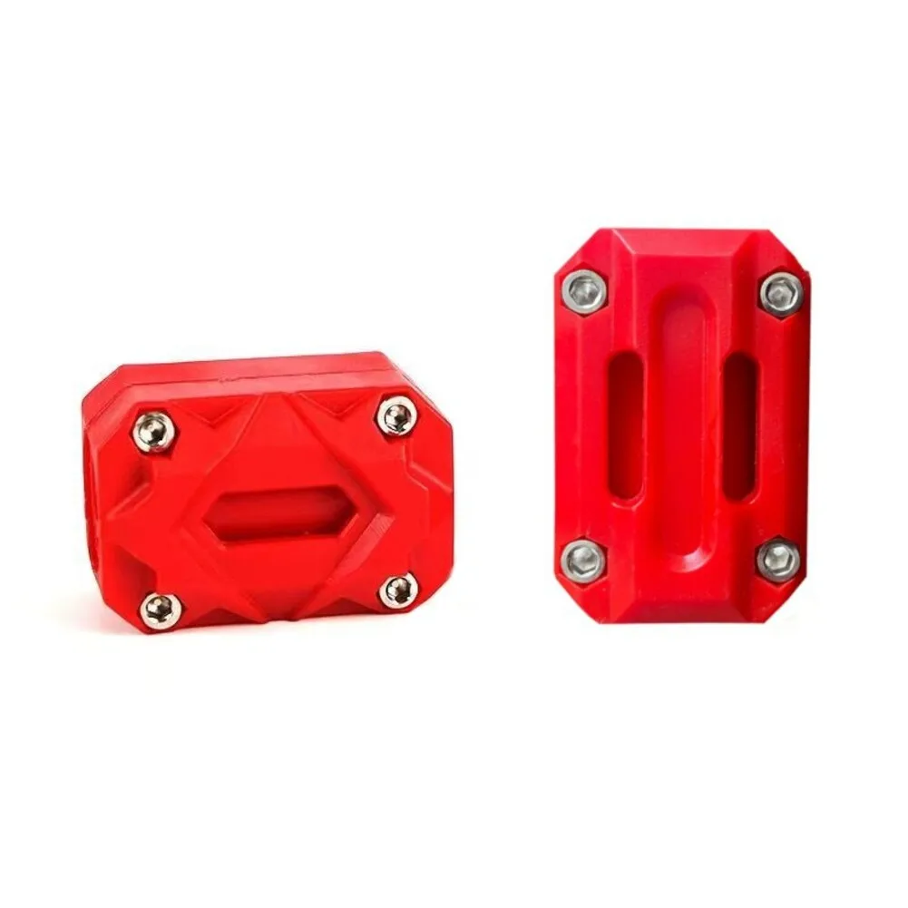 Guard Stylish Motorcycle Accessory Red Motorcycle Crash Bar Easy Installation Stainless Steel Screws Locknuts For Security