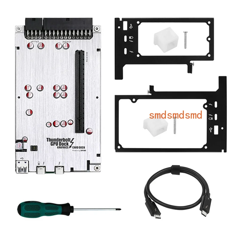 TH3P4G3 85W PD Charging For Thunderbolt GPU Dock For Laptop Notebook To External Graphic Card 40Gbps For Windows Durable