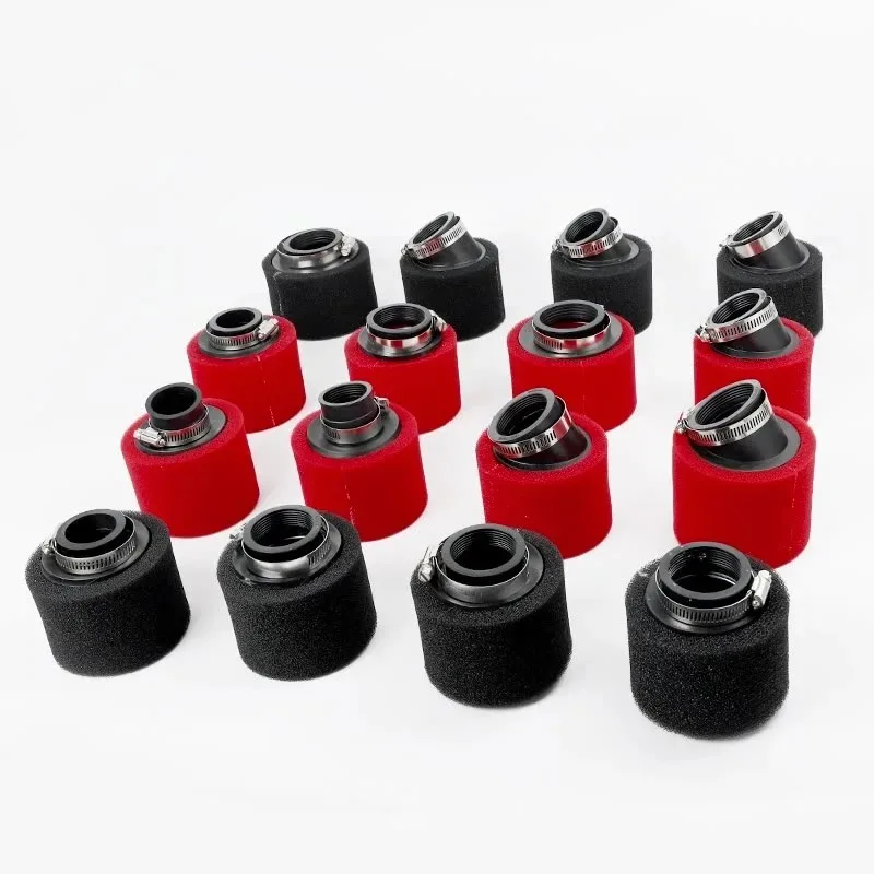Popular 35/38/42/48mm Double Foam Air Filter for Pit Dirt Bike Scooter Quad Go Kart 110cc 125cc CRF50 XR50 CRF Pit Dirt Bike