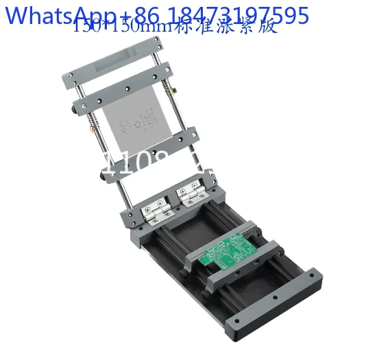 

PCB Board Tin Wire Manual Small Printing Table Simple Steel Paste Screen Printing Machine