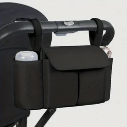 Baby Stroller Hanging Bag Accessories, Large Capacity Stroller Storage Bag, Shoulder Bag, Mother and Baby Bag, Diaper Bag