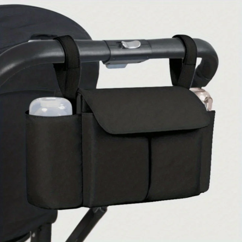 Baby Stroller Hanging Bag Accessories, Large Capacity Stroller Storage Bag, Shoulder Bag, Mother and Baby Bag, Diaper Bag
