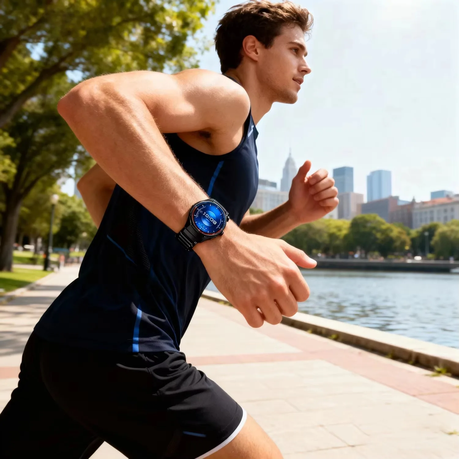 Titan-Armbänder für Huawei Watch GT6 Pro, Armband ohne Lücken, Armband für Huawei Watch GT6 Pro, Zubehör für Smartwatches. – Detail 3