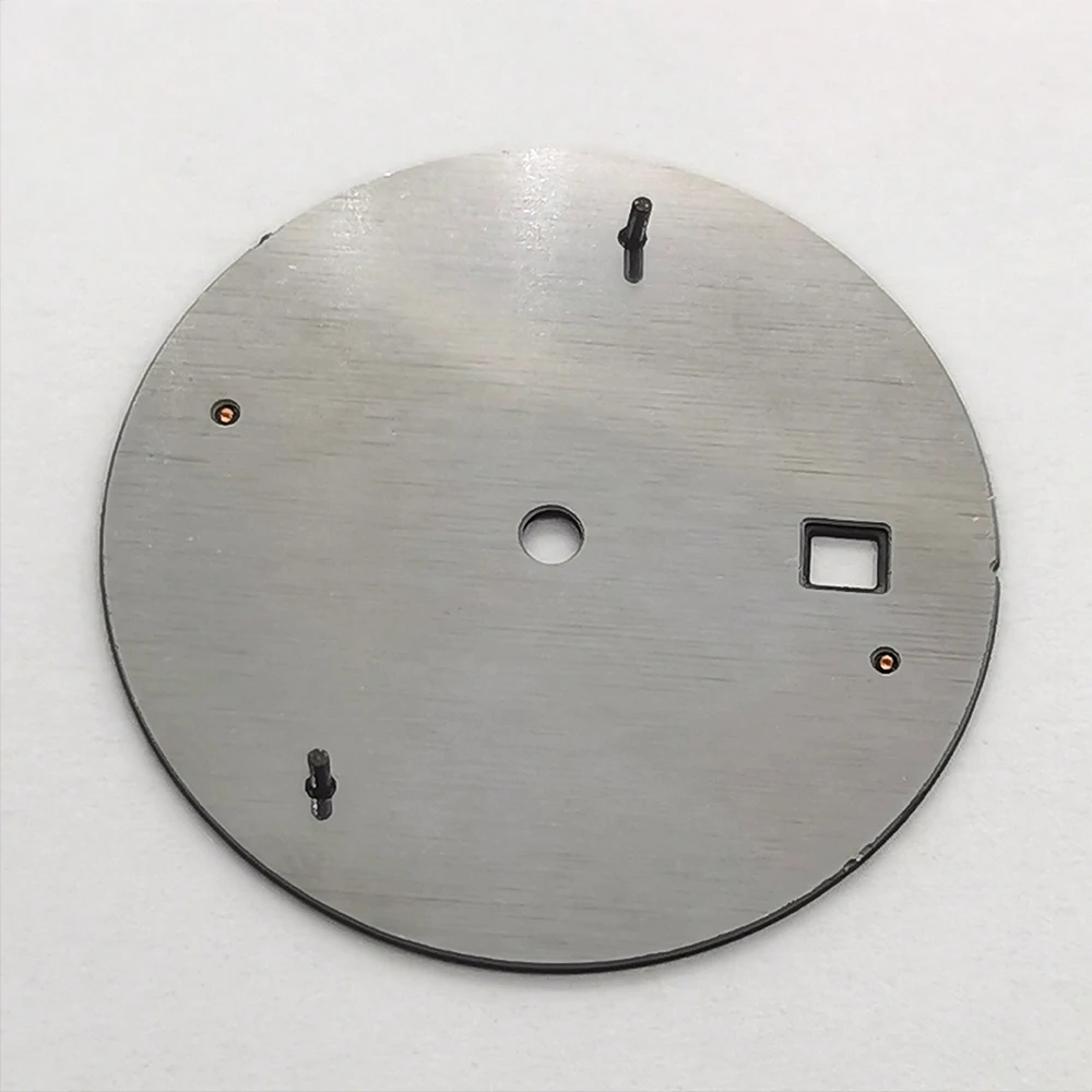 Esfera de reloj NH35 personalizada de 28,5mm, compatible con movimiento NH35 NH36, esferas de reloj de 28,5mm, piezas de esfera