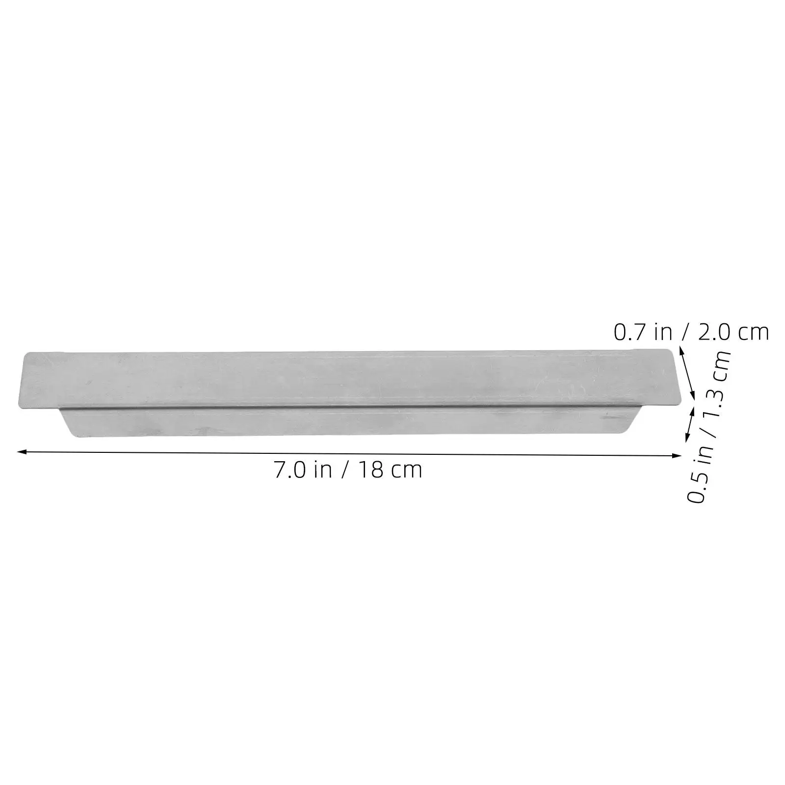 5Pcs Stainless Steel Steam Table Divider Bars Pan Support Rods 7 Inch Hotel Kitchen Buffet Food Pan Adapter Catering Divider Bar