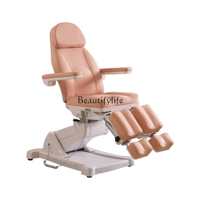 

56Professional pedicure pedicure bed with rotating electric lifting beauty manicure bed