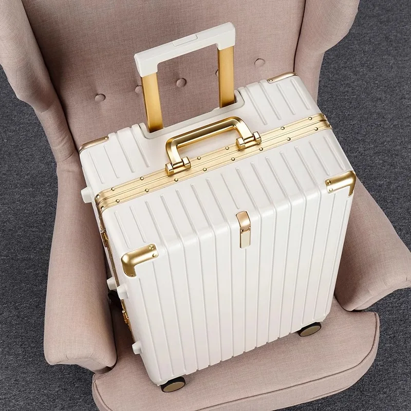 

New Fashion Luggage 28 inch Large Capacity Trolley Suitcase 20 inch Small Code Cabin suitcase Travel Silent Spinner Wheel