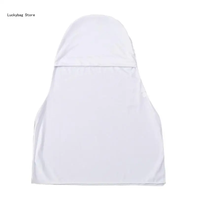 Elegante muçulmano lenço cabeça hijab para mulheres respirável rosto cobre véus turbante lenço longo chapéu para uso diário