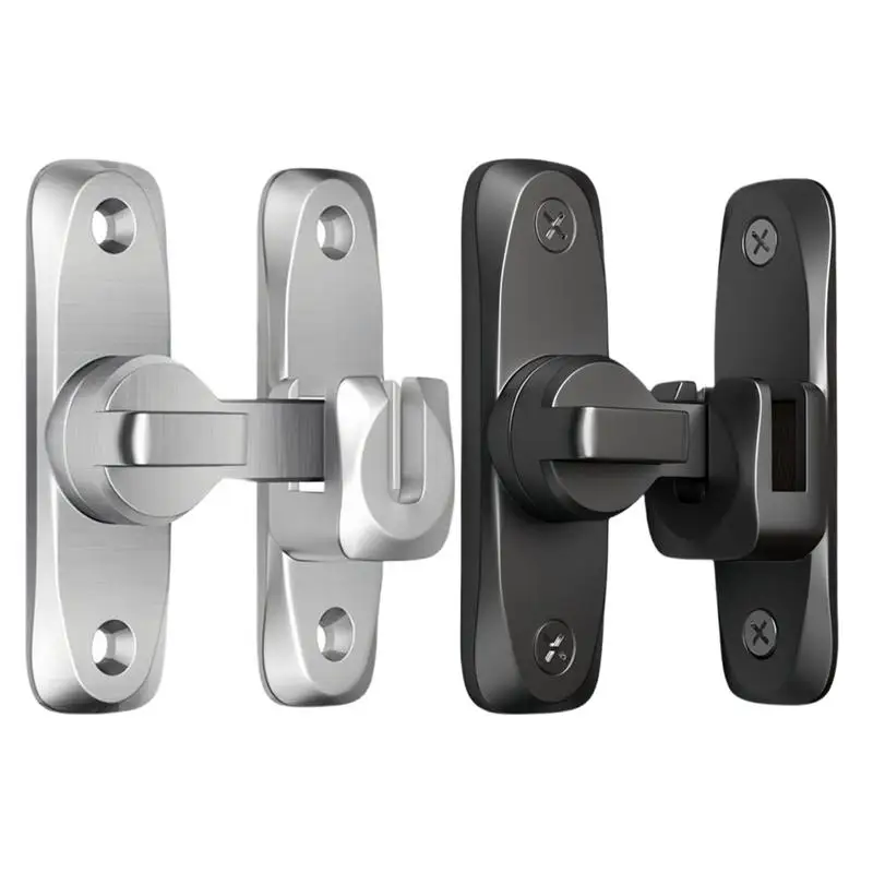 Flipping Gate Latch Flipping Gate Latch Lock Heavy Duty Anti-theft Hardware 90/180 Swing Door Latch For Gate Barn Garage Garden