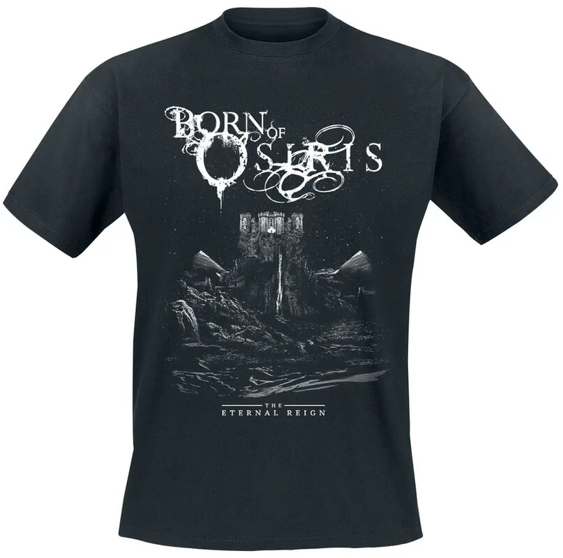 Born of Osiris Graphic Cotton Band T-shirt Unisex Summer Short Sleeve Fashion Brand Tee Luxury Casual Vintage Tees