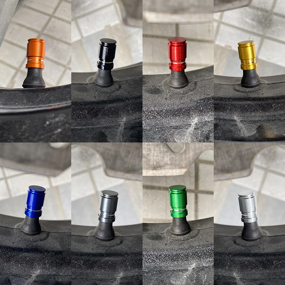 For Moto Guzzi Breva 850 1100 GRISO NORGE 1200 GT8V BREVA 750 V7 MGX21 Motorcycle Keychain Key Ring Tire Valve Stem Cover Caps