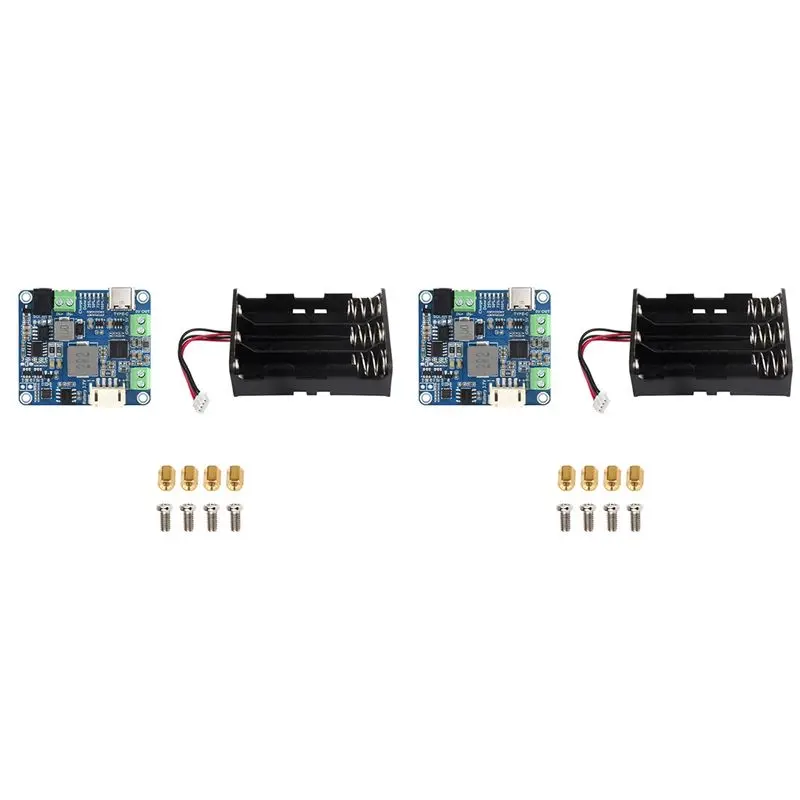 

Модуль управления солнечной энергией ABMF-2X + корпус для аккумулятора, MPPT, поддержка солнечных панелей 6В-24В, регулируемый выход Type-C 5В/3А