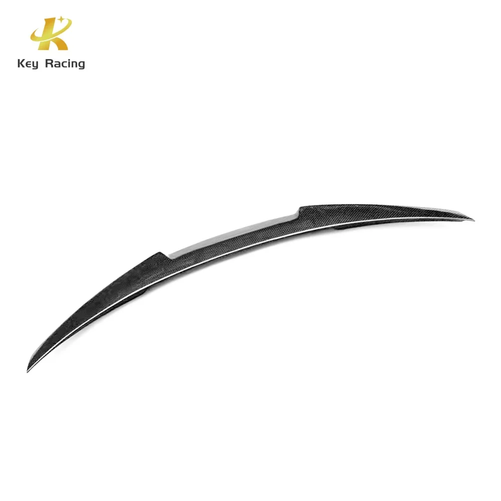 Q50 Spoiler Tail Carbon Fiber M4 Style Rear Trunk Spoiler Lip Wing For Infiniti Q50 Q50S 2014-