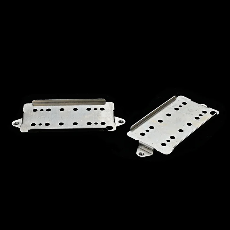 2Pcs Guitar Neck Bridge Humbucker Pickup Base Plate 50mm 52mm Pole Spacings Humbucker Bridge Neck Parts