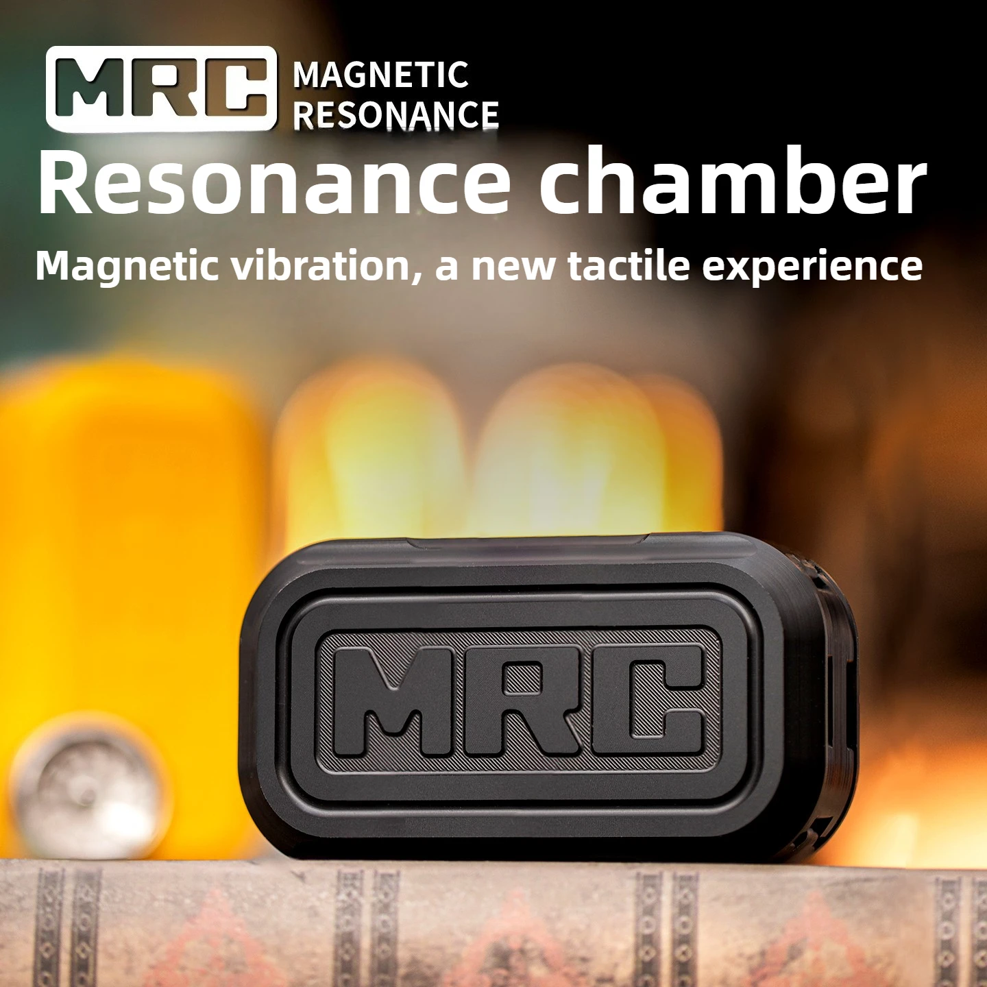 

JUZHENEDC Resonant Chamber Mechanical Vibration Magnetic Touch Composite Finger Push Card Decompression Toy