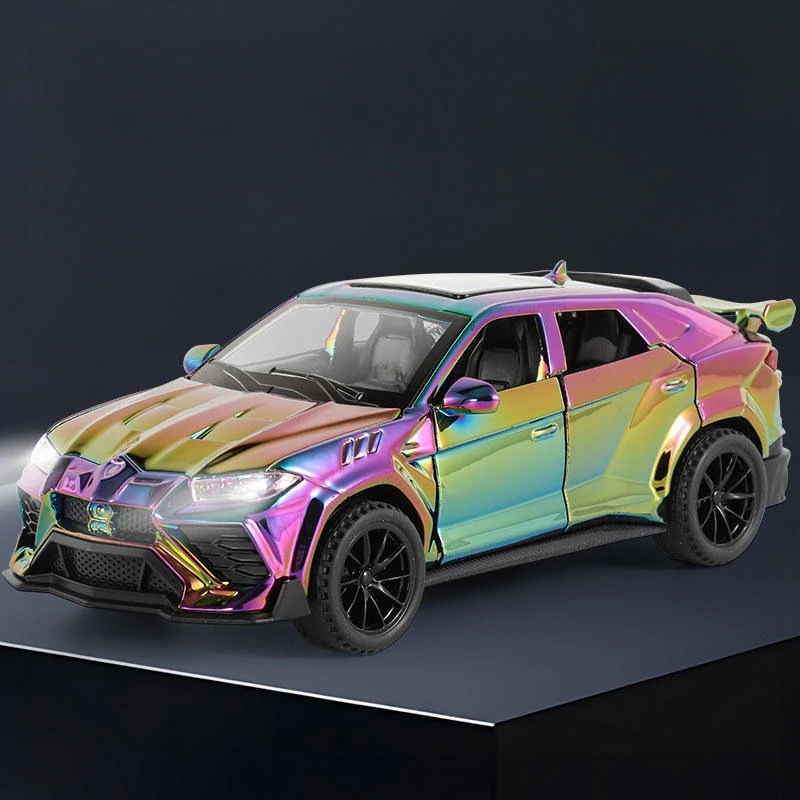 

1:32 URUS Bison Mansory SUV, модель автомобиля из сплава, игрушечный автомобиль, литье под давлением, металлическое литье, звуковой и световой автомобиль, игрушки для детей, автомобиль