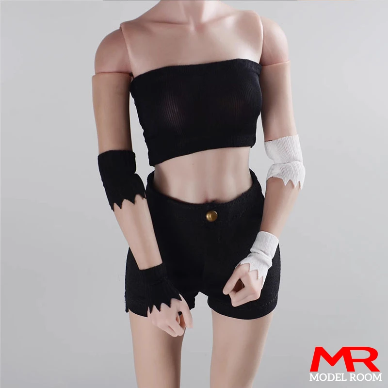 CHILI TOYS 1/6 Female Arm Sleeve Gloves Wrist Guard Clothes Accessories Model Fit 12'' Soldier Action Figure Body Dolls