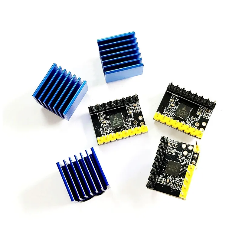 TMC2208 TMC2209 ATD5833 V2.0 With Heat Sink Stepper Motor Driver StepStick 3d Printer Parts 2.5A 256 Subdivision Silent Printing