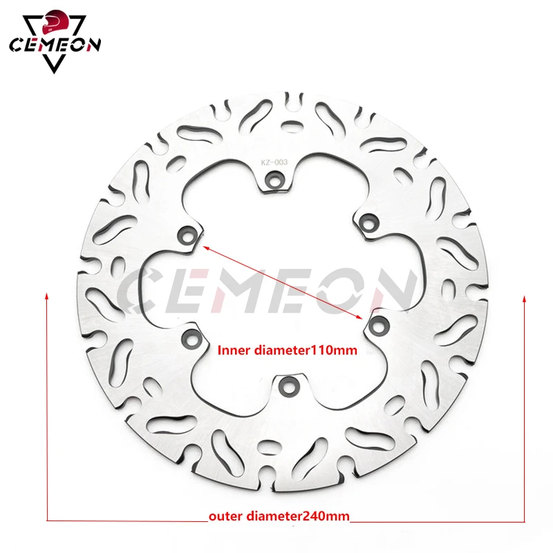 For BMW F650GS F650CS F650ST F 650GS 650CS 650ST G650 Motorcycle Rear Brake Disc Rotor Rear Brake Disc