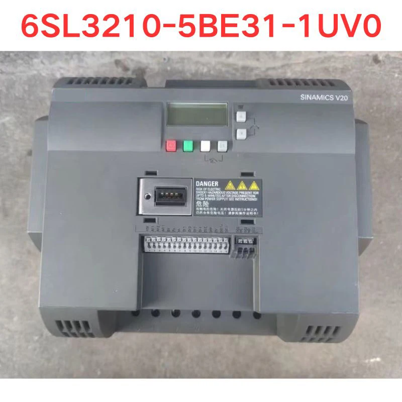 

Используется Инвертор 6SL3210-5BE31-1UV0, проверка функций