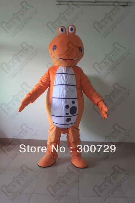 

Christmas Orange Dragon Mascot Costume Suits Cosplay Party Game Dress HOT Mascot Costume