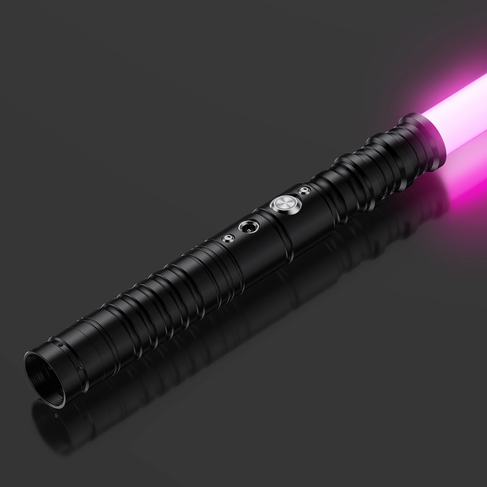 7 Colors Lightsaber with Metal Handle, LED Light Saber FX Gift for Kids, Halloween Christmas Costumes Cosplay Accessories