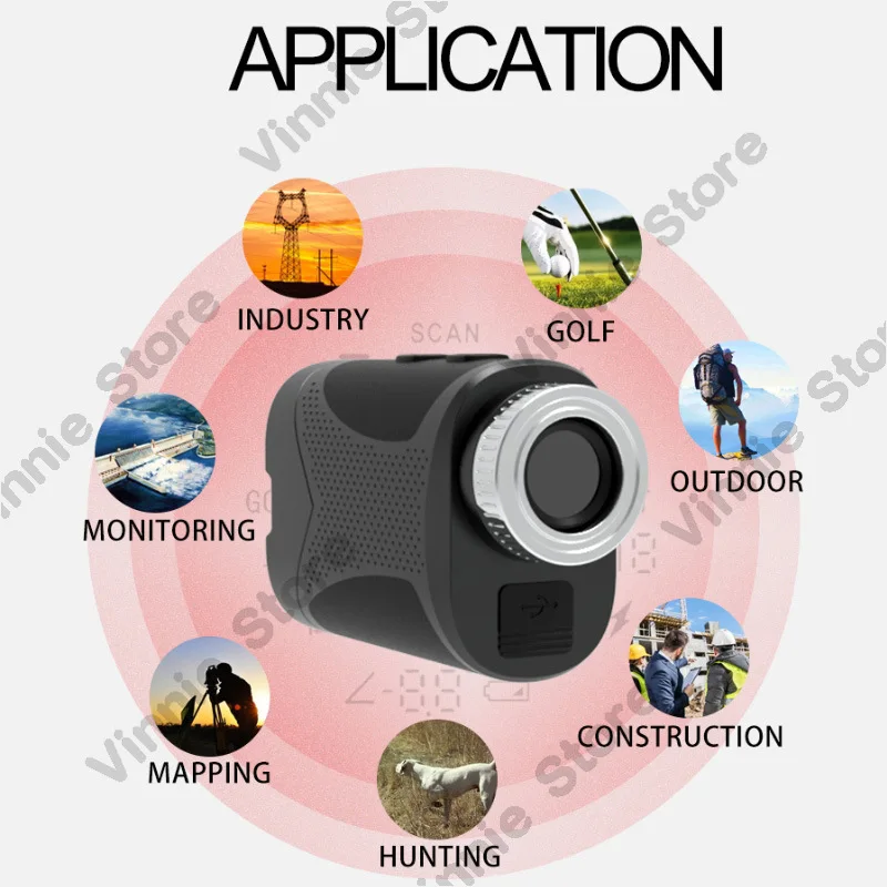 Customized outdoor handheld I small movement laser telescope rangefinder high-precision measuring instrument golf rangefinder