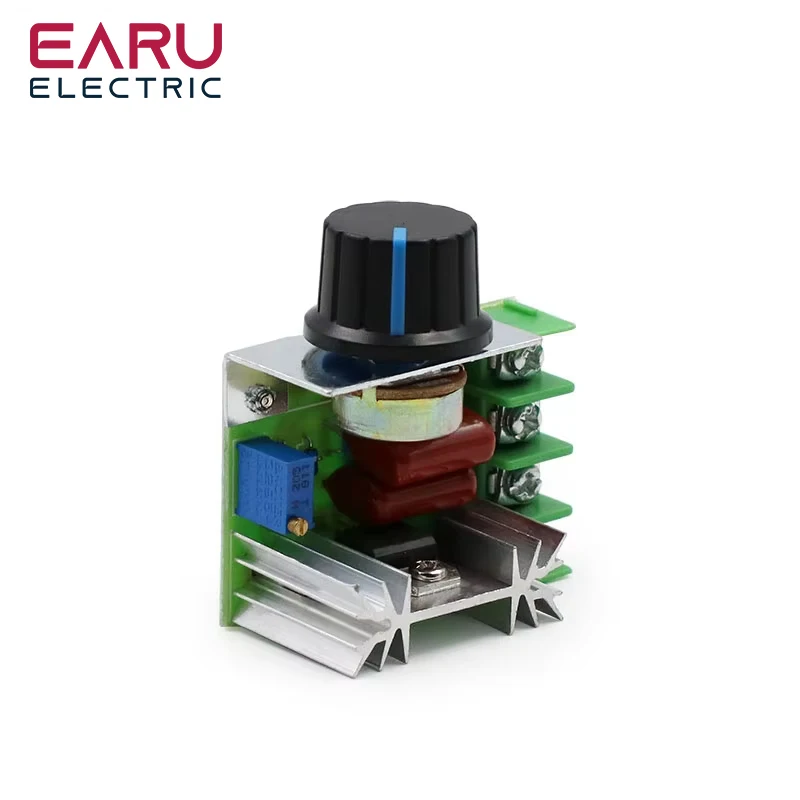 AC 220V 2000W SCR Voltage Regulator Dimming Dimmers Motor Speed Controller Thermostat Electronic Voltage Regulator Module