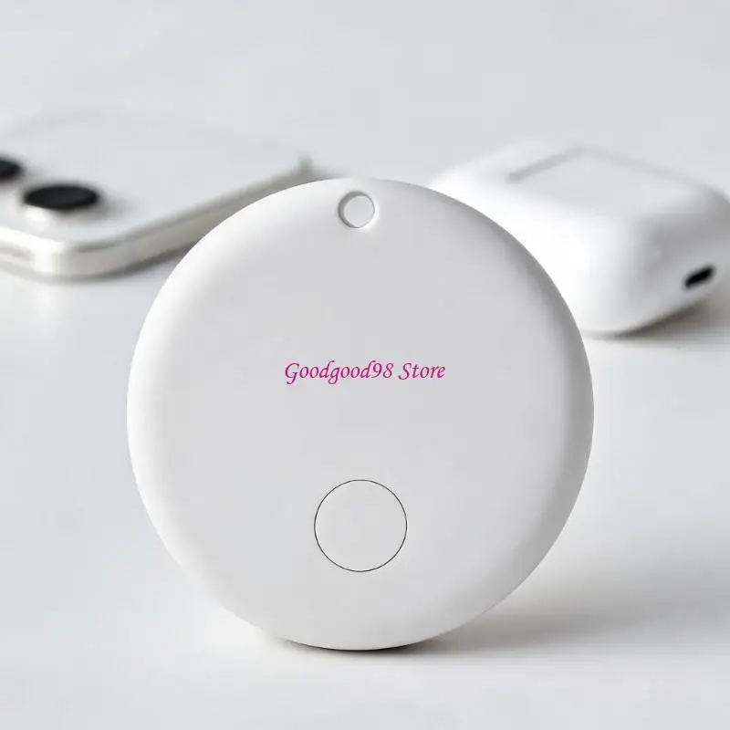 Everyday Carry Trackers Device for Wallet Bags with Round ABS Shell 