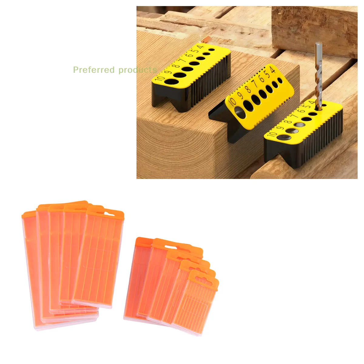 DIY Drill Jig Block Tool, Multifunctional Precision Accessory for Straight Hole Drilling, 1 Pack