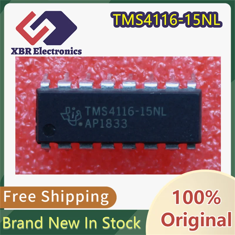 

(5/50 piece) TMS4116-15NL TMS4116 DIP-16 Brand New Genuine Original Product In Stock Fast Shipping Free Shipping