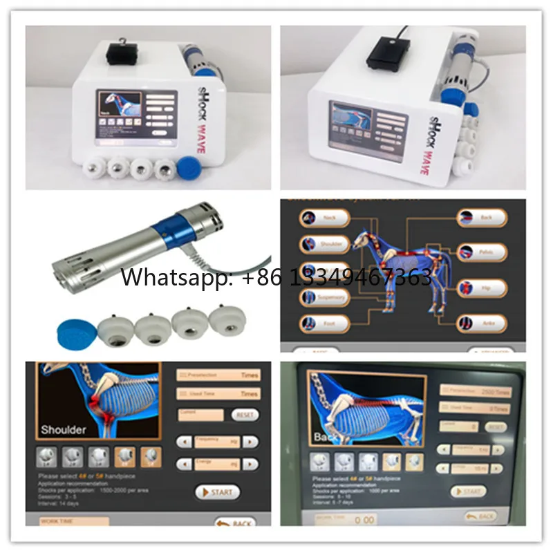 

Manufacturer Portable Extracorporeal Radial Shockwave Therapy Machine for Ed Physical Therapy Pain Relief / Focused Shock Wave F