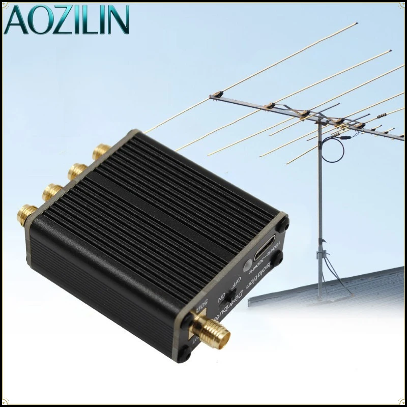 AOZILIN Active RF Isolation Splitter,Signal Distributor for Radio Antenna SDR GPSDO Signal Source Ham Radio RF Experiment