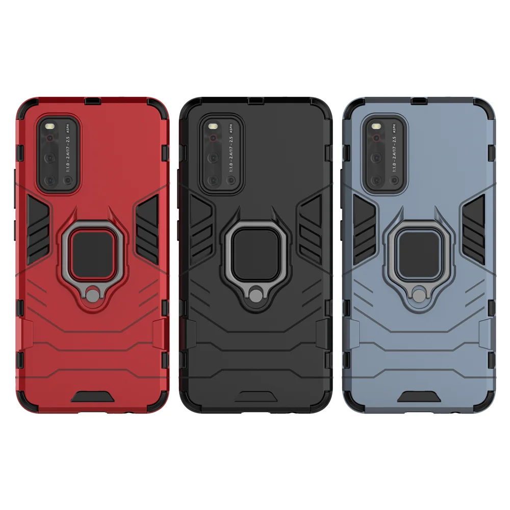 For Vivo V19 Full Shockproof Armor Case For VivoV19 V 19 Magnetic Ring Back Cover Protective Phone Coque