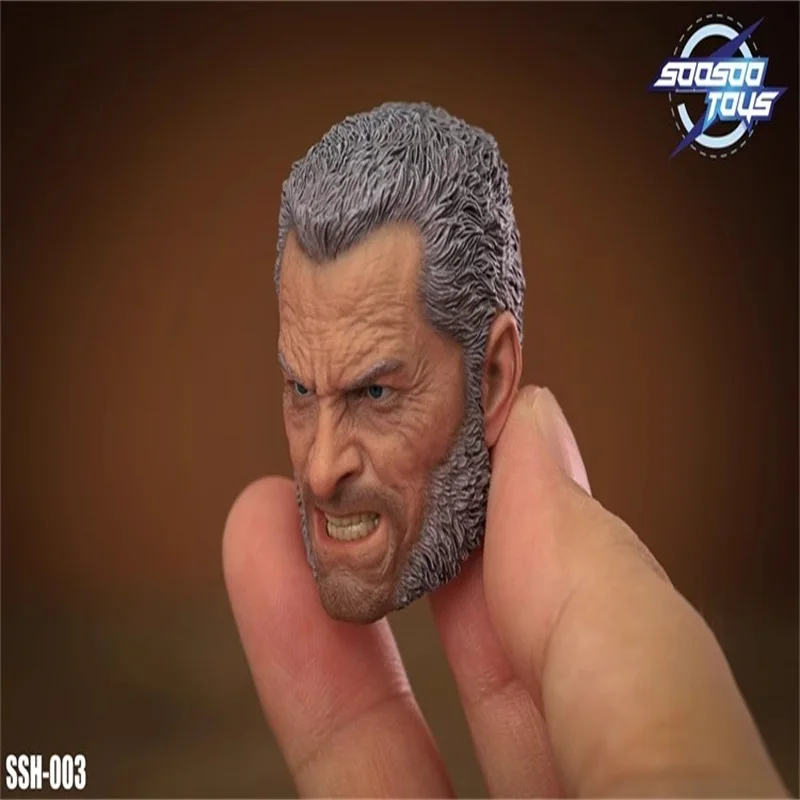 SSH-003 SOOSOOTOYS 1/6 الجندي الذئب العم رئيس نحت لعبة مجسمة صالح 12 ''عمل أرقام في الأوراق المالية