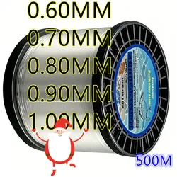 Fishing Line 500m Monofilament Nylon Sea Fishing Boat Fishing Big Fish Shark Line Freshwater Saltwater Fishing Supplies