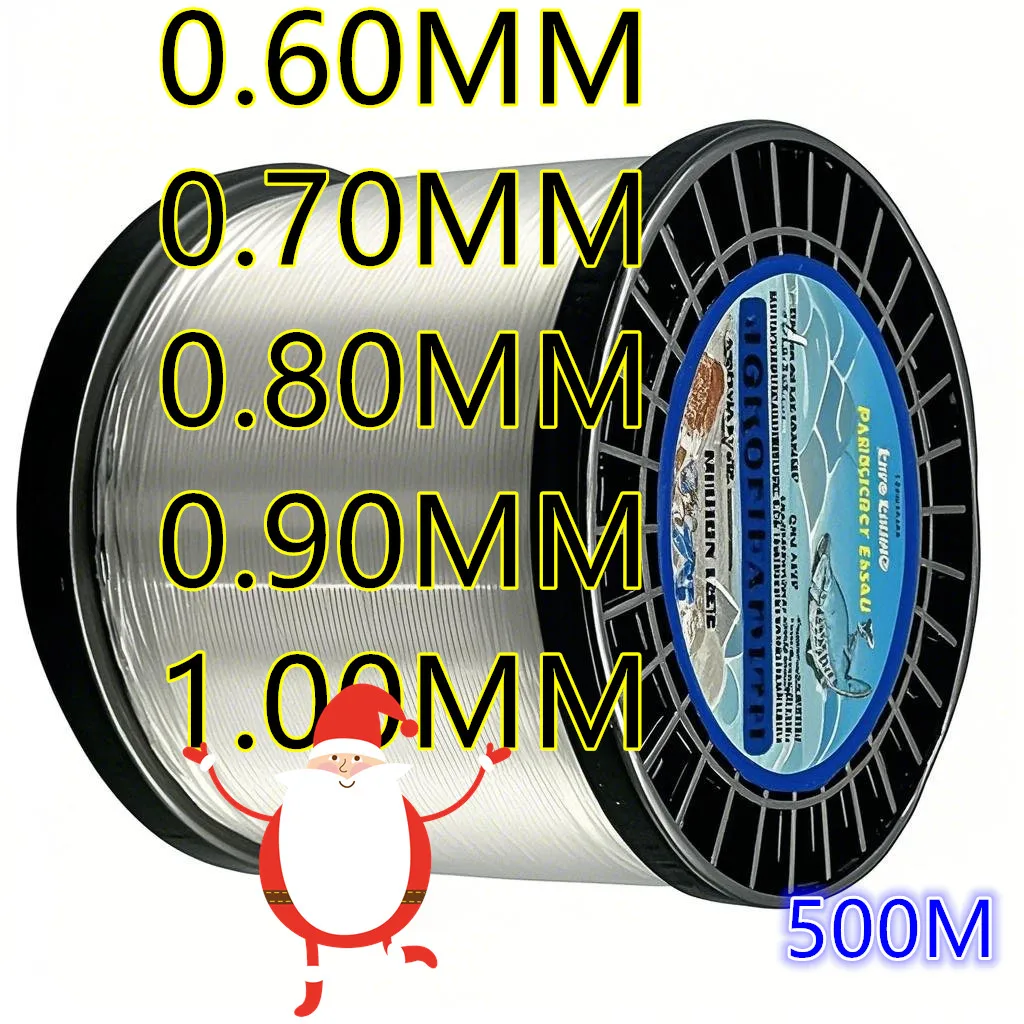 Żyłka wędkarska 500m Monofilament Nylon Wędkarstwo morskie Łódka wędkarska Duża ryba Żyłka rekina Słodkowodne słonowodne artykuły wędkarskie
