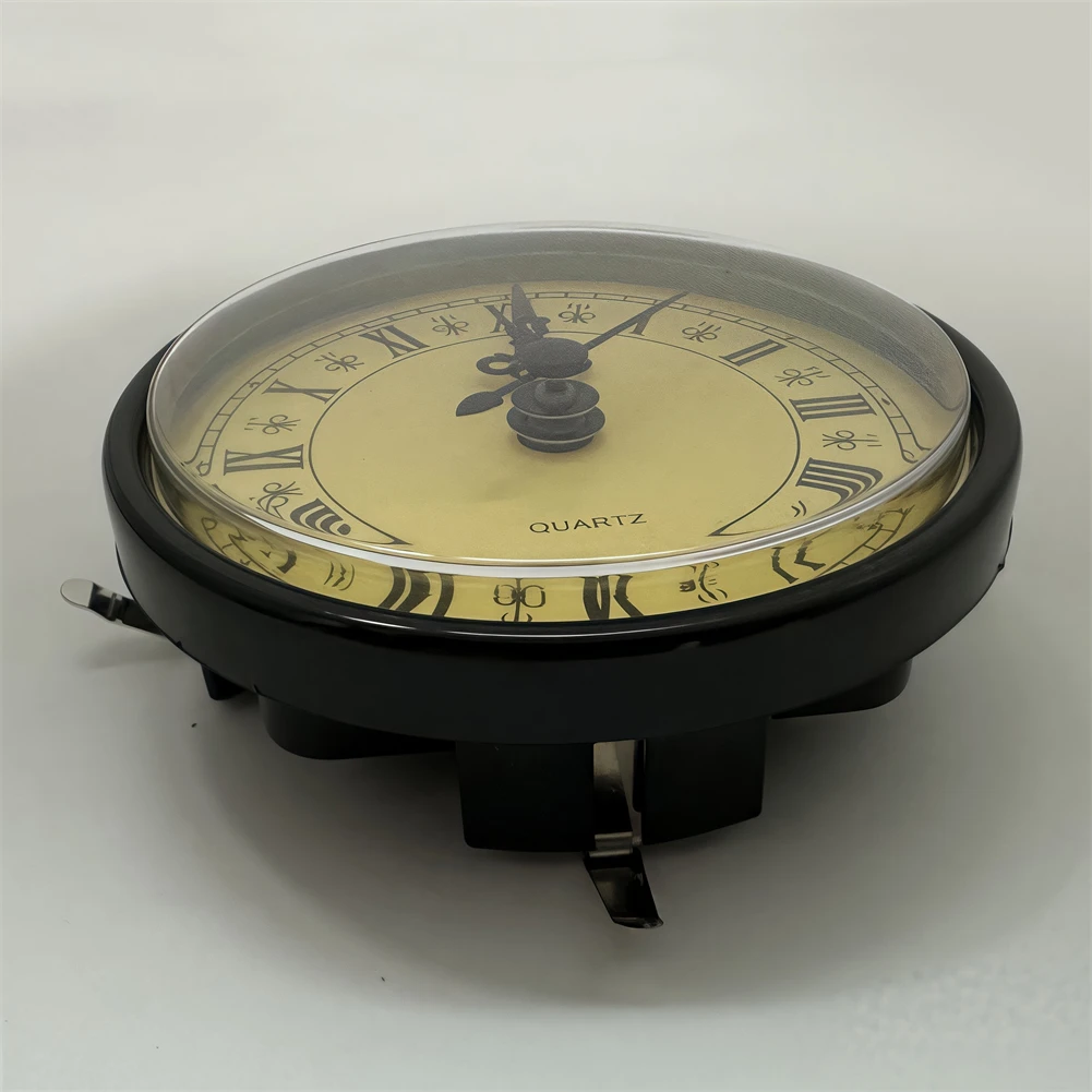 Craft Your Own Clock Using 80MM Quartz Clock Insert with Clear Roman Numerals for Enhanced Aesthetics and Functionality