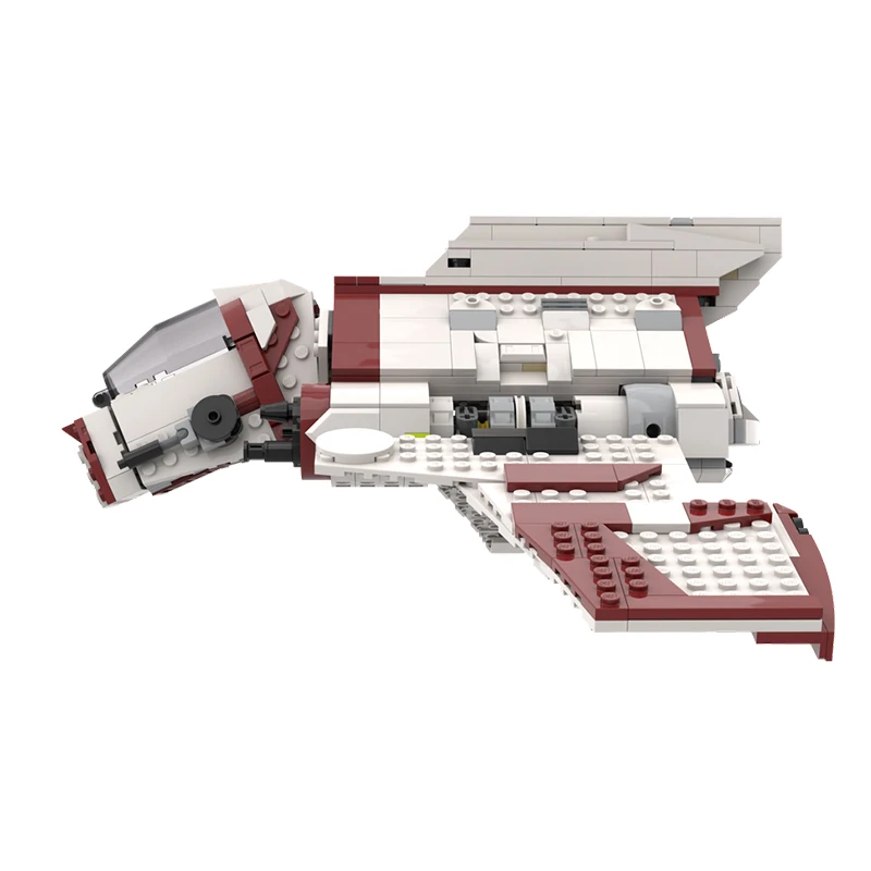 778 pçs MOC-234971 nave espacial ataque shuttle espaço guerra filme série modelo blocos de construção tijolos diy montagem brinquedo presente criativo
