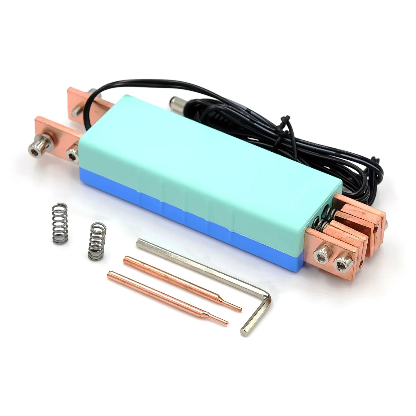 DIY pióro do zgrzewania punktowego zintegrowana zgrzewarka punktowa ręczna z automatycznym spustem do zgrzewania akumulatora 18650 Mini zgrzewanie punktowe — zdjęcie produktu 4