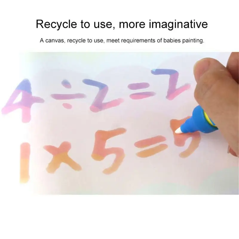 DIY Happy Farm Magic Water Painting Drawing Mats Cloth Book Doodle Board Coloring Books Learning & Education Classic Toys