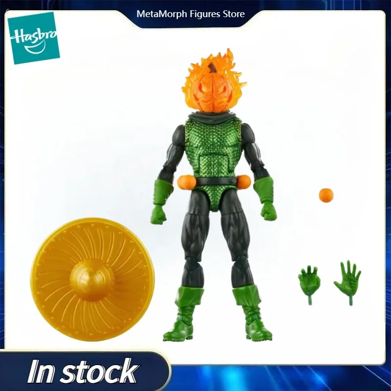

Оригинальный Hasbro Marvel Человек-Паук Ретро JACK O'LANTERN аниме фигурка игрушки украшения модель