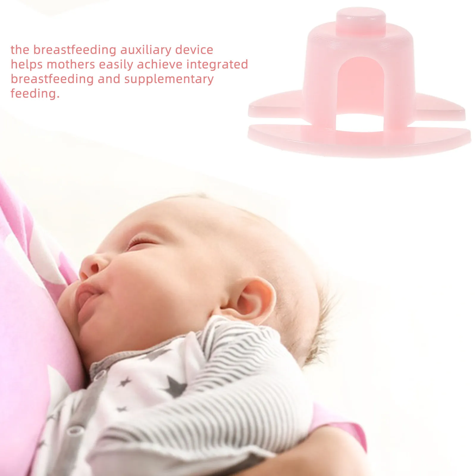 5Pcs Breastfeeding Gasket Ring Soft Leak-Proof Polypropylene Breastfeeding Pump Accessory Nursing Pad Valve Seat for Milk