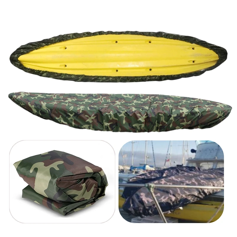 

Аксессуары чехол для байдарки/крышка для каноэ подходит для Kayaks 6,8-19,6 футов солнцезащитный и водонепроницаемые защитные лодки, лодки, Каяка