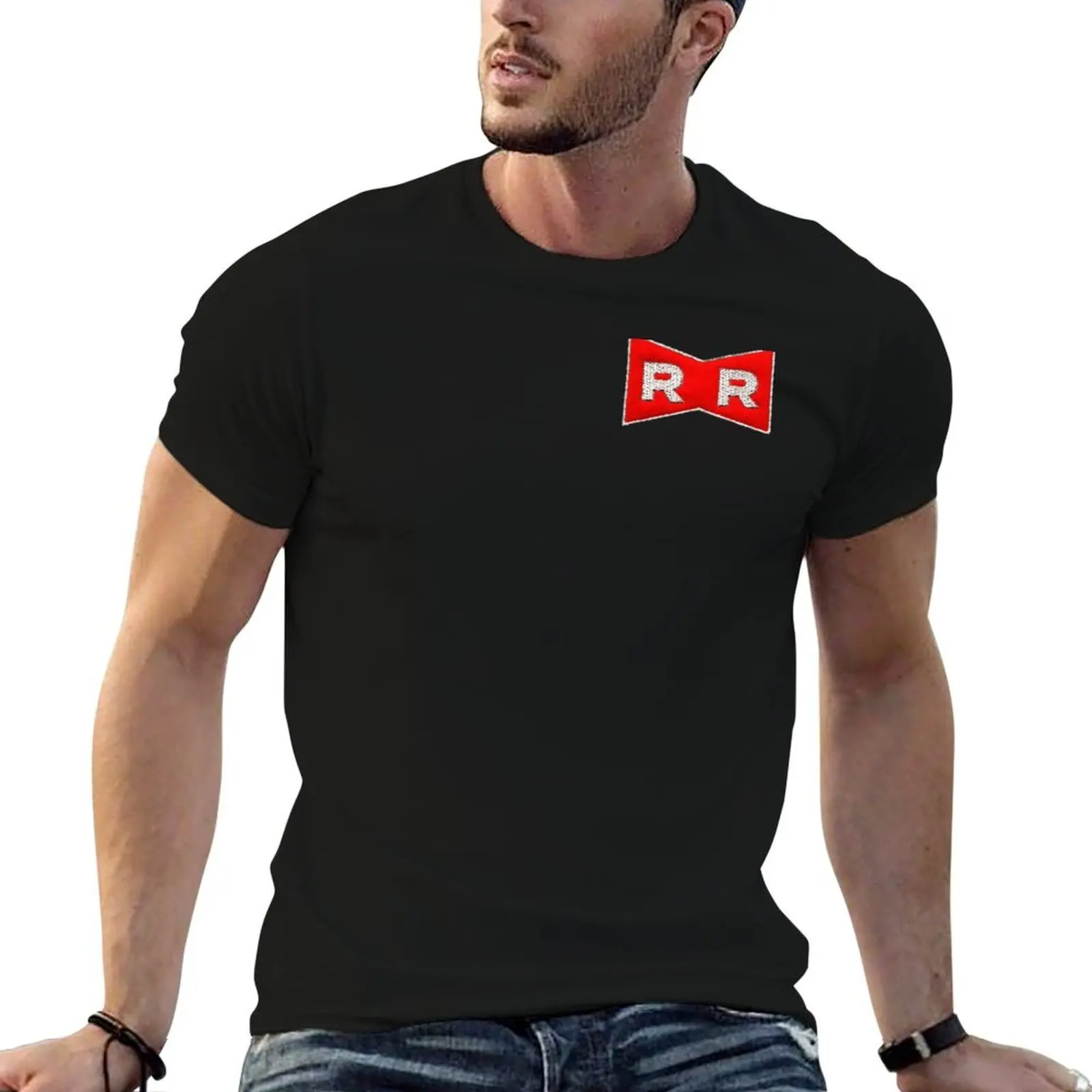 

Red ribbon crest T-Shirt man t shirt summer man t shirts high quality luxury brand T-Shirt