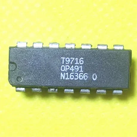 2PCS OP491G OP491 DIP-14 IC chip Integrierte schaltung elektronische komponenten