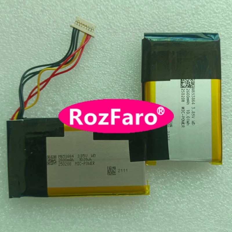 RozFaro For Nanote P8 Next UMPC-02-SR UMPC-03-SR 7-in Handheld Gaming PC 7.7V 20.02Wh 2600mAh Laptop Battery WYC 5838100P Tablet