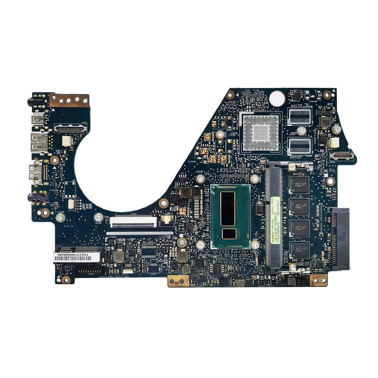 UX302L Mainboard For ASUS UX302LA UX302LG UX302LNB UX302 Laptop Motherboard CPU i3 i5 i7 4th Gen 2GB/4GB RAM V2G