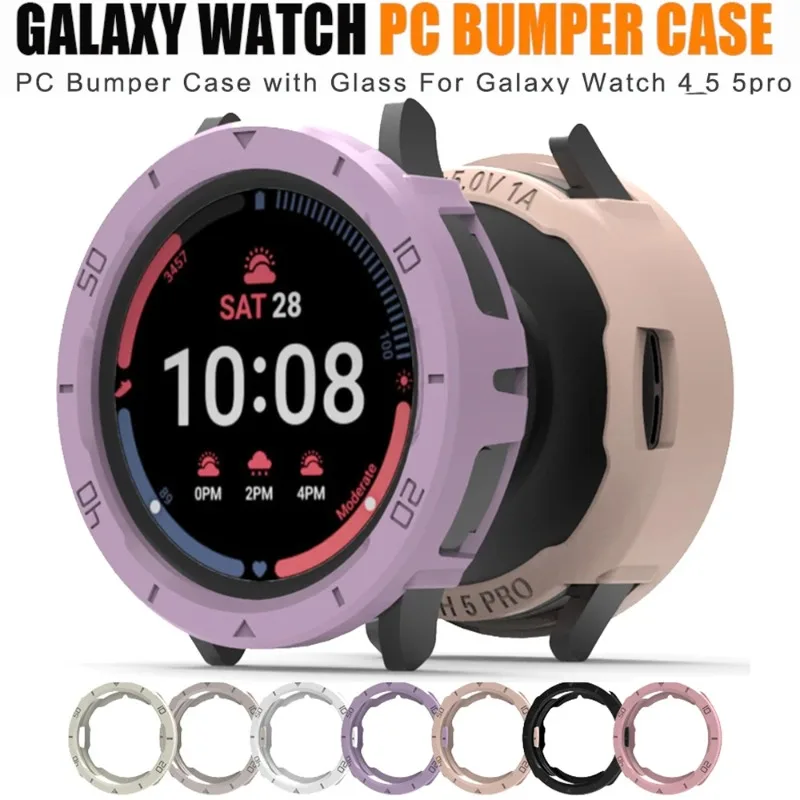 Чехол для часов Samsung Galaxy Watch4 5 44 мм 40 мм, силиконовый защитный чехол, бампер из ТПУ для Galaxy watch 5Pro, 45 мм, аксессуары 2027