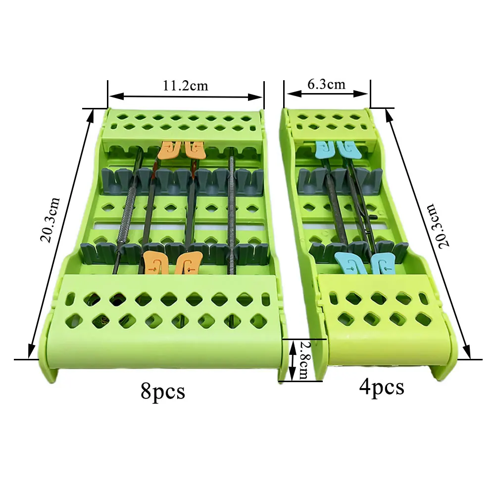 135 ℃ Автоклавируемые держатели для стоматологических инструментов 8 шт. 4 шт. коробка для стерилизации стоматологических инструментов